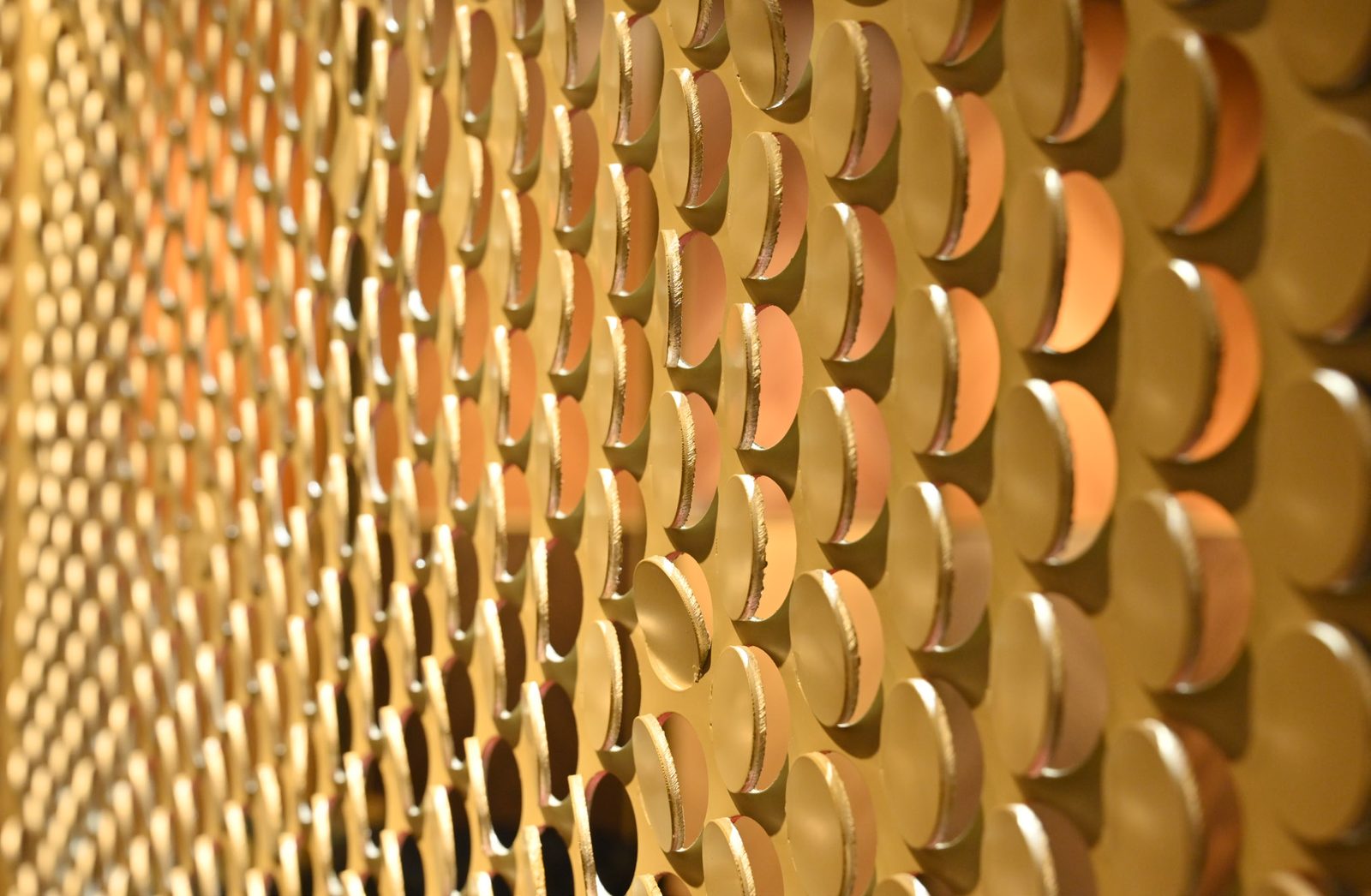 Coin Matrix facade by Metalia — Defense Enclave, New Delhi