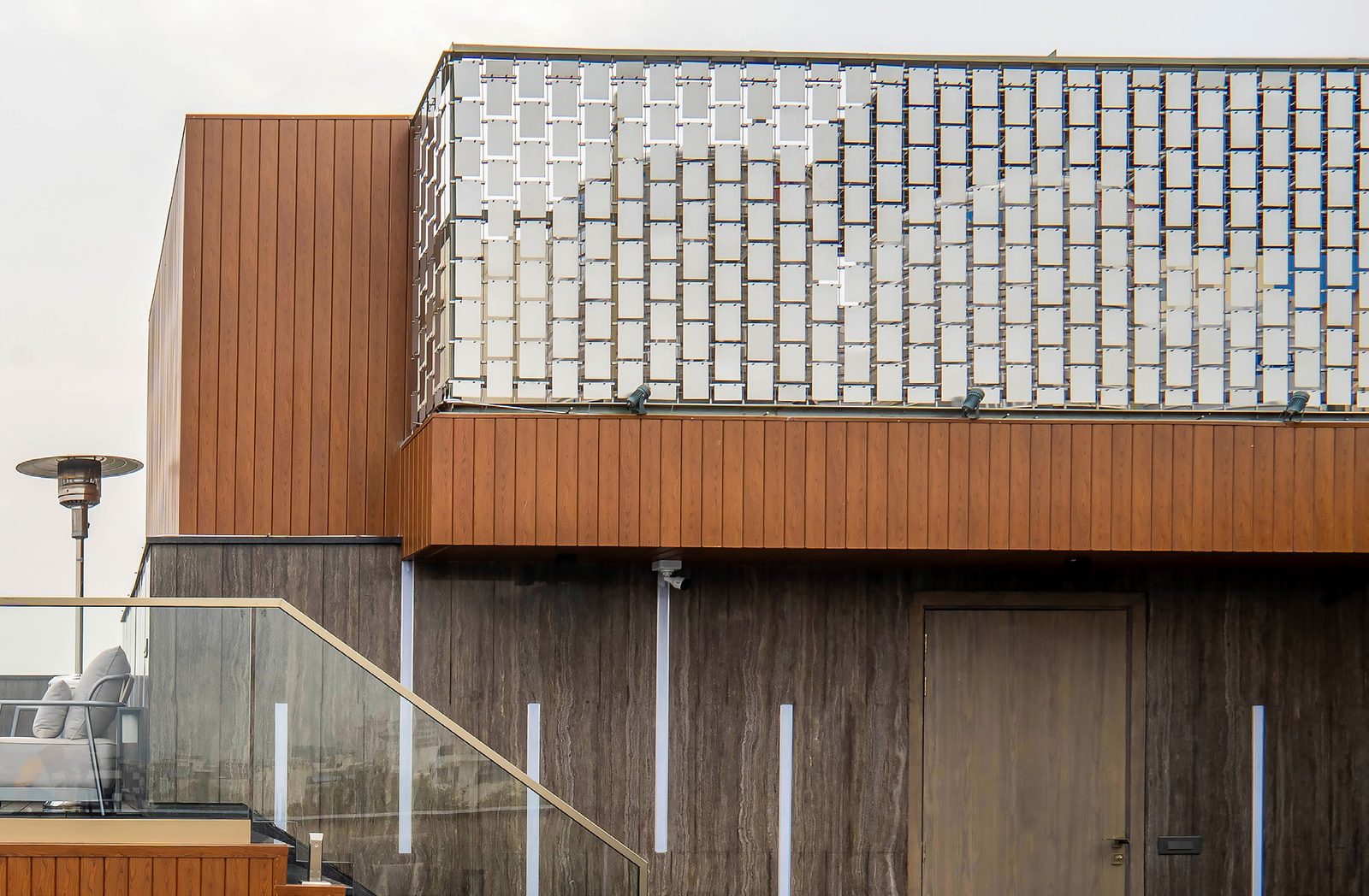 Kinetic Panels facade by Metalia — Deerwood, Nirvana Sector 50, Gurugram
