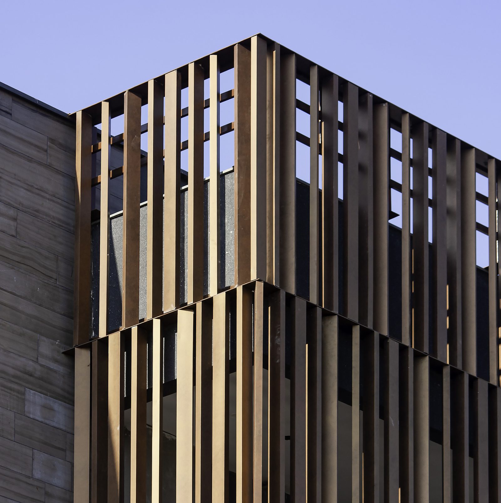Louvers facade — Metalia